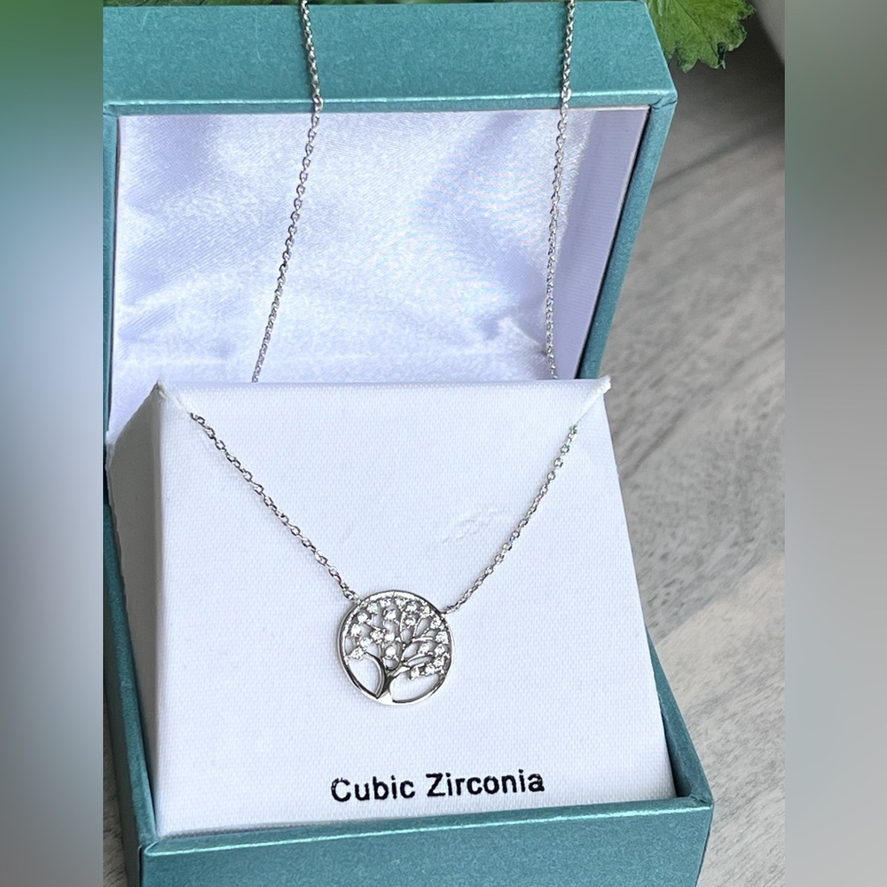 🆕Tree of life Cubic Zirconia chain